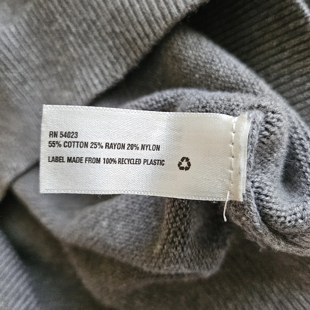 Youth Gap Kids Gray V Neck Sweater Sz S 6/7